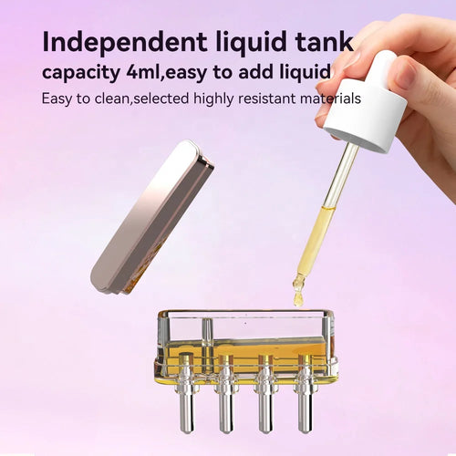 Electric Relaxer Hair Growth Comb Serum DispenserComb Essential Oil Hair Growth Care Applicator Head Care Serum Dispenser Comb