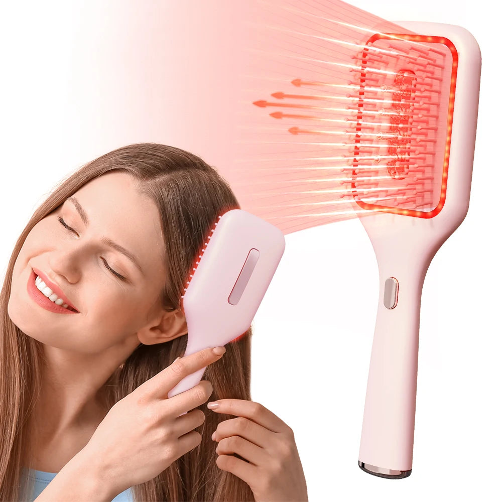 Electric Relaxer Hair Growth Comb Serum DispenserComb Essential Oil Hair Growth Care Applicator Head Care Serum Dispenser Comb