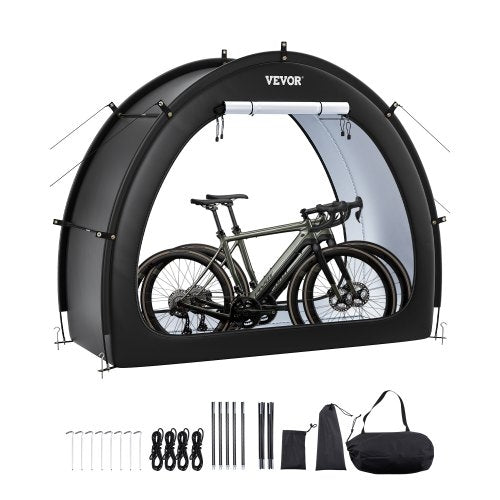 Bike Storage Tent, 1 to 2 Bikes, Outdoor Spacious Bike Storage Tent